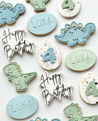 "HAPPY BIRTHDAY STYLE 5" Lissie Lou Cutter & Embosser