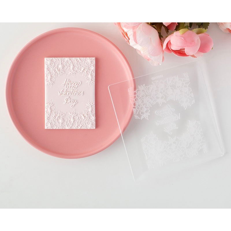 FLORAL VALENTINE'S DAY Theme 1044 Embosser