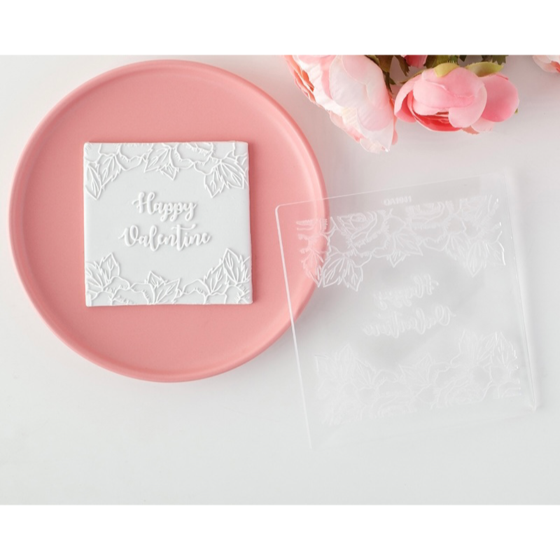 FLORAL VALENTINE'S DAY Theme 1041 Embosser