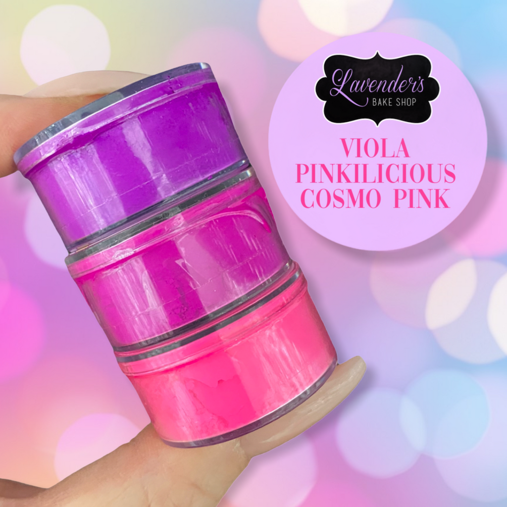 PINK TRIO Lumo Glow In The Dark