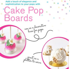 GOLD Cake Pop Boards My Little Cake Pop