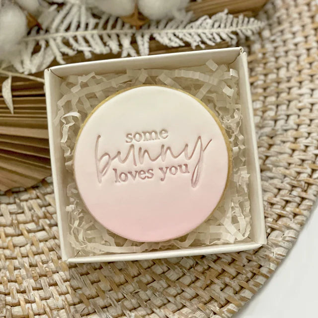 "SOME BUNNY LOVES YOU 194" Little Biskut Embosser
