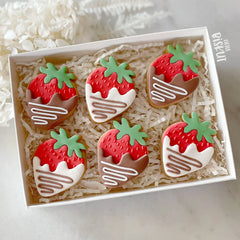 STRAWBERRY 414" Little Biskut Embosser And Cutter