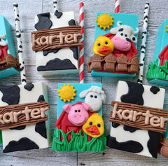 Pig, Sheep and Cow Trio