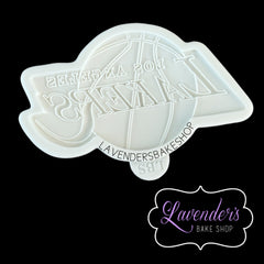 LA Lakers Plaque