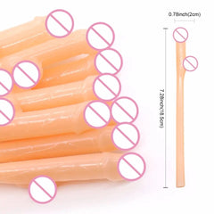 Adult Themed Straws