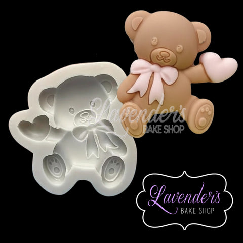 Teddy Bear W/ Heart In Hand