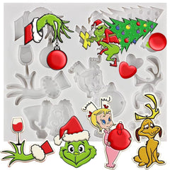 GRINCH Christmas Theme (Set of 2)