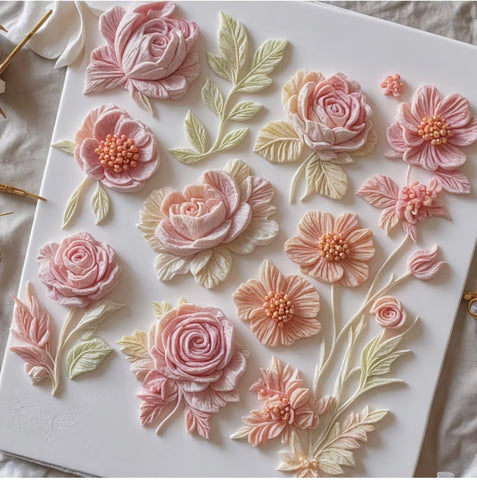 Delicate Roses And Flowers