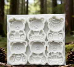 6 Detailed Teddy Bears