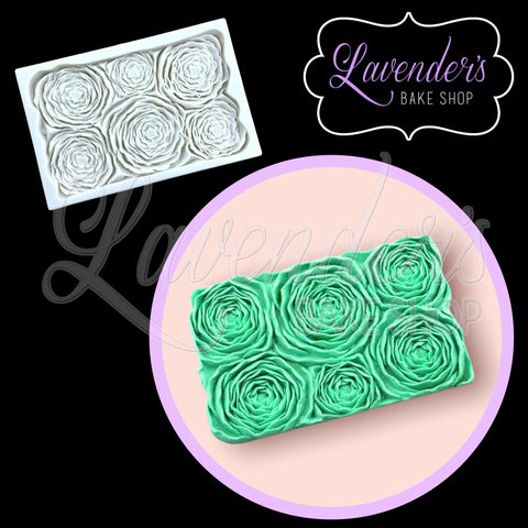 Ruffled Rose Mat 2