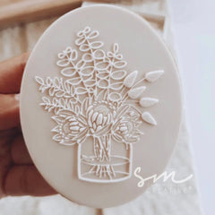 NATIVE BUNCH IN JAR - Sarah Maddison Cookie Stamp