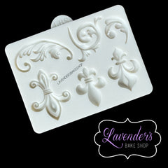 Fleur De Lis & Scroll Variety