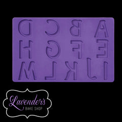 Simple Uppercase Alphabet