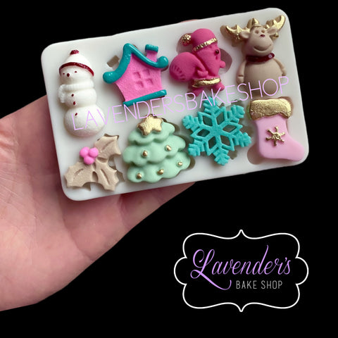 Christmas Snowman & Holly Theme