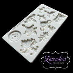 Large Fleur De Lis & Scroll Variety