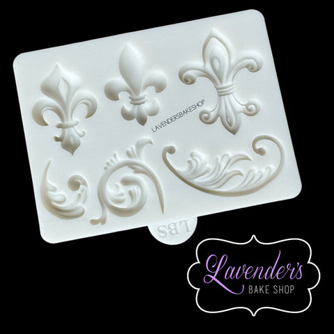 Fleur De Lis & Scroll Variety