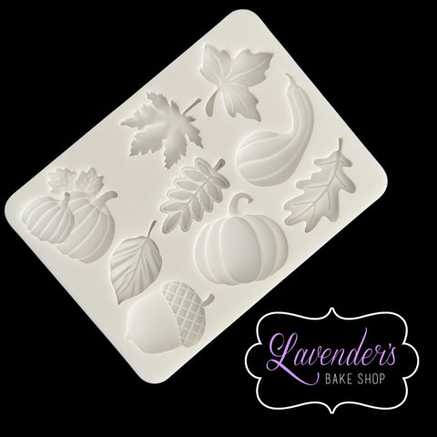 Harvest Leaves And Pumpkins