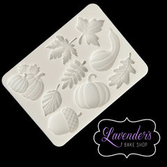 Harvest Leaves And Pumpkins