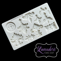 Large Fleur De Lis & Scroll Variety