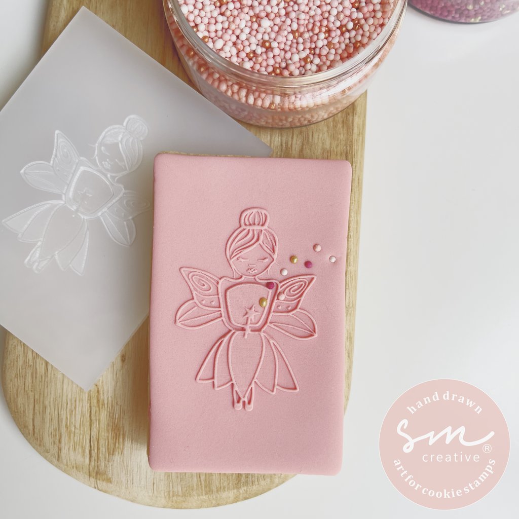 FAIRY STAMP SMALL - Sarah Maddison Cookie Stamp