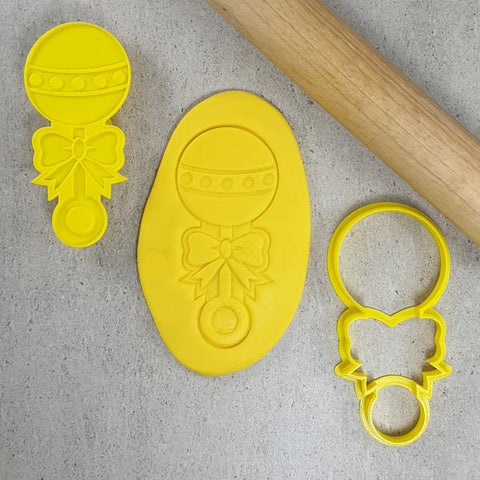 "BABY RATTLE 070" Custom Cookie Cutters