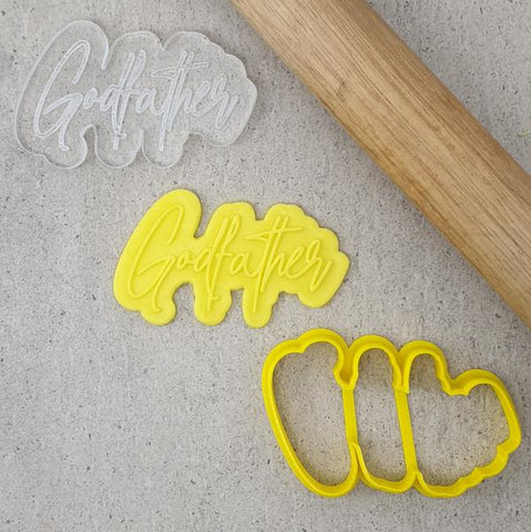 "GODFATHER CUTTER AND DEBOSSER 228" Custom Cookie Cutters