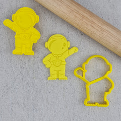 "ASTRONAUT CUTTER AND EMBOSSER 187" Custom Cookie Cutters