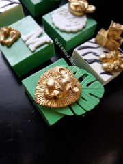 Lion, Giraffe & Monkey