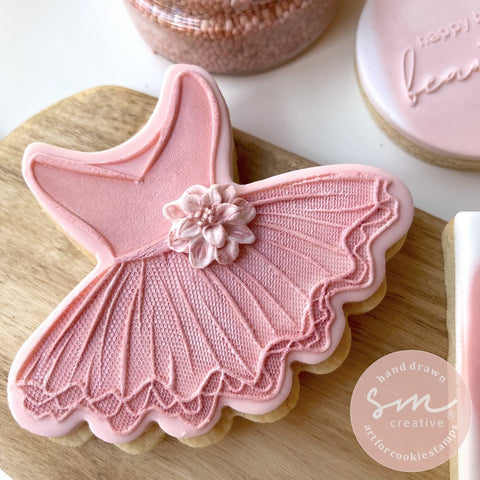 TUTU LARGE - Sarah Maddison Cookie Stamp
