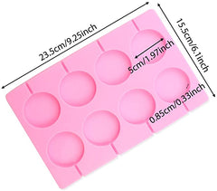 8pc Lollipop Round