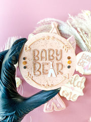 "BABY BEAR WILD ONE STYLE" Lissie Lou Cutter & Embosser