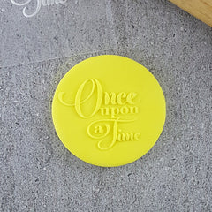 "ONCE UPON A TIME  DEBOSSER" Custom Cookie Cutter