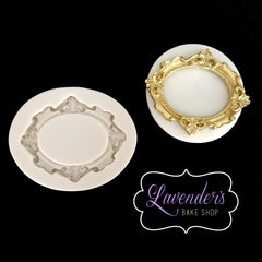 Vintage Oval Frame