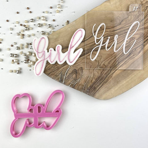 "GIRL IN FLORENCE" Lissie Lou Cutter & Embosser