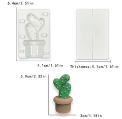 3D Cactus Plant