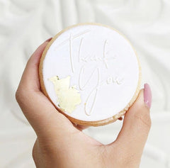 "THANK YOU" Cookie Embosser Lissie Lou