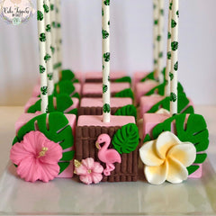TROPICAL LEAF Paper Straws