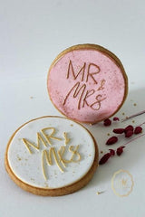 "MR & MRS" Cookie Embosser Lissie Lou