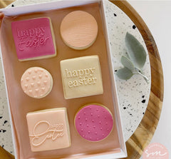 HAPPY EASTER SIGNATURE FONT - Sarah Maddison Cookie Stamp