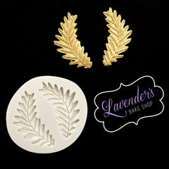2pc Roman Leaves