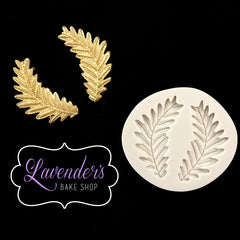 2pc Roman Leaves
