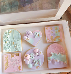 PALMS PATTERN - Sarah Maddison Cookie Stamp