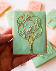 BALLOON BUNCH - Sarah Maddison Cookie Stamp