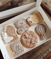 DIAMOND LINE PATTERN - Sarah Maddison Cookie Stamp