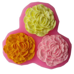 Ruffled Rose Trio