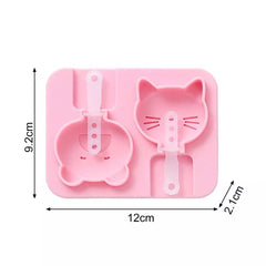 Bear & Cat Popsicle Mold