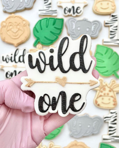 "WILD ONE WITH ARROW" Lissie Lou Cutter and Embosser