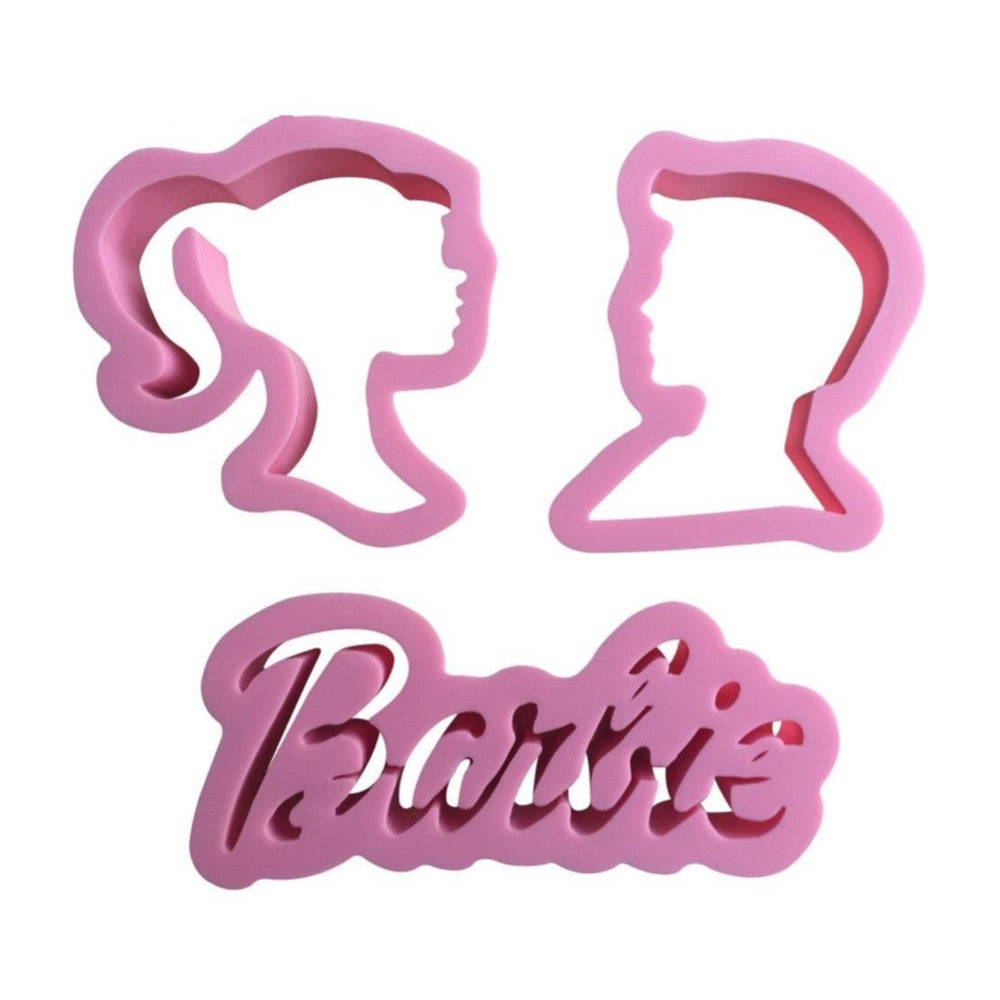 Barbie Straw Topper Mold 