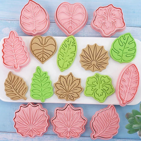 FALL LEAVES Themed Cutter & Embosser Set